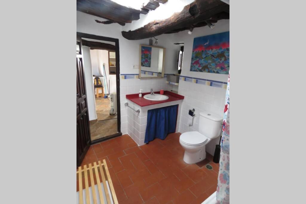 Casa La Solea. Vistas Al Pueblo Y La Sierra Villa Bubión Dış mekan fotoğraf