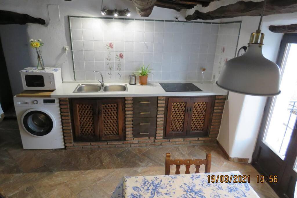 Casa La Solea. Vistas Al Pueblo Y La Sierra Villa Bubión Dış mekan fotoğraf